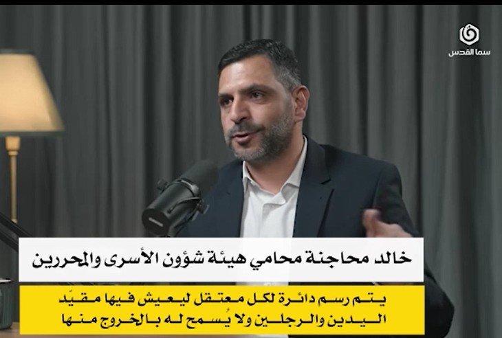 المحامي خالد محاجنة محامي هيئة شؤون الأسرى والمحررين 